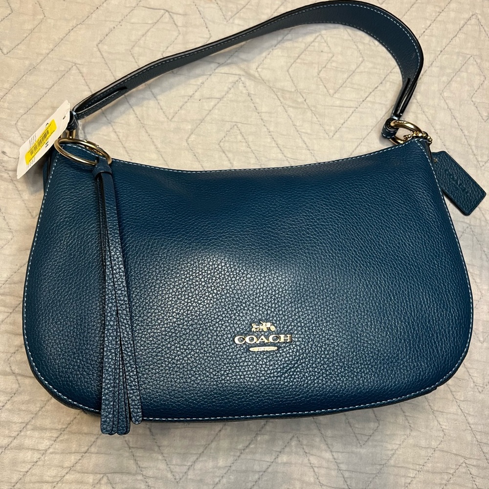 NWT Coach Navy Purse shoulder/ crossbody